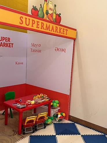 Uşaq üçün modul mini-şəhər oyun zonası – Polis, Xəstəxana və — 10