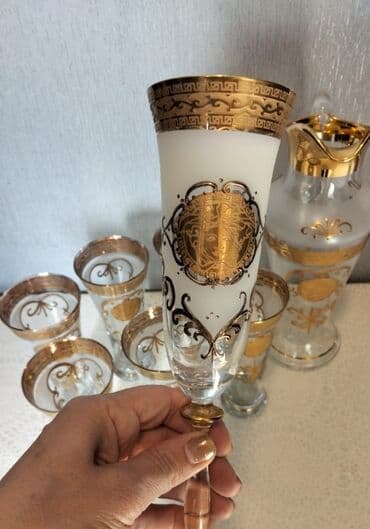 Qədəhlər, 6 ədədli dəst