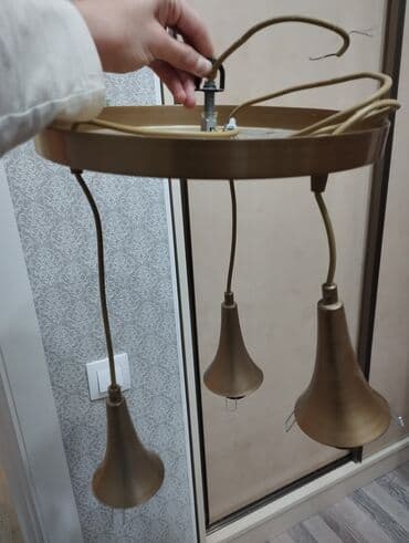 Продукты питания: Люстра, 3 лампы — 1