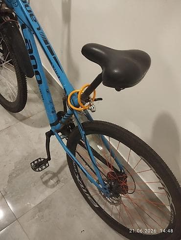 velosiped kameri: LANQ mTB velosiped – şəhər və yüngül off-road üçün - Rəng: açıq mavi — 3