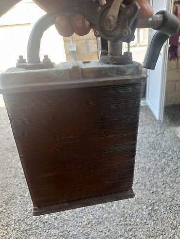 radiyator: Avtomobil üçün soba radiatoru (peç radiatoru) - Material — 1