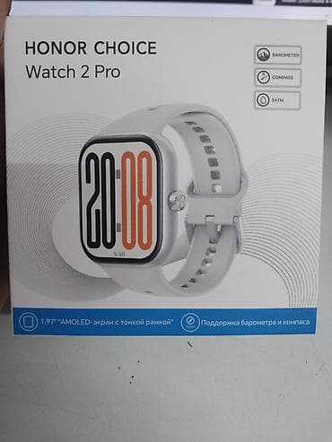 honor smart: Honor Choice Watch 2 Pro ağıllı saat - 1.97" AMOLED ekran, incə — 5