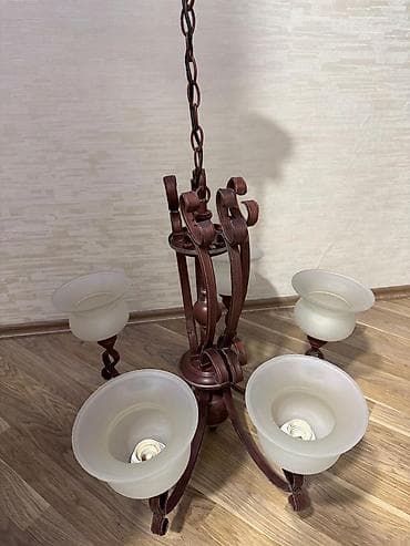 sud separatoru: Çılçıraq, 5 lampa, Metal — 2