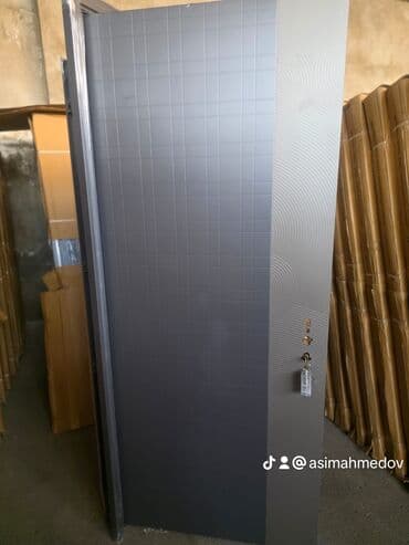 Furnitura və aksessuarlar: Mənzil üçün Yeni Giriş qapısı 90x205 sm Çərçivə ilə, Zəmanətli, Pulsuz quraşdırma, Pulsuz çatdırılma — 8