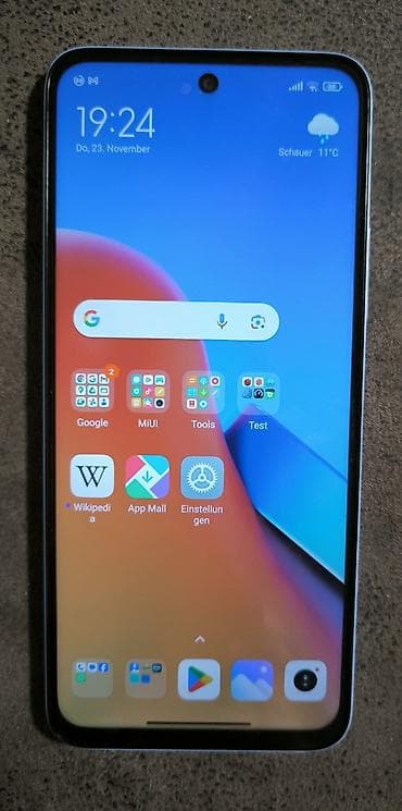 telfon satşı: Redmi Note 12, 128 GB, rəng - Mavi, Zəmanət — 3