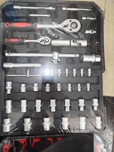 187 hissəli peşəkar alət dəsti – Chrome Vanadium Kompakt alüminium