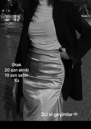 qadin paltar: Məhsul: Qadın ətəkləri (bir neçə model) 1) Parlaq atlas effektli ətək — 1