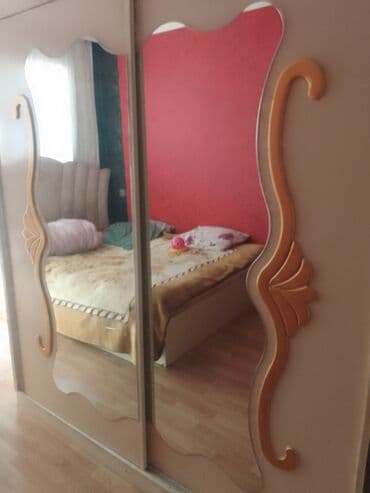 3D panellər: Kupe, 2 qapılı Düz dolab, Qarderob, paltar dolabı — 1