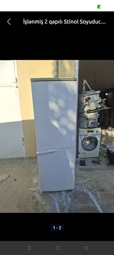 yeni soyducu: Yeni 2 qapılı Biryusa Soyuducu Satılır, rəng - Ağ — 9