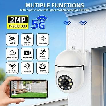 Açıq hava üçün Wi‑Fi IP Təhlükəsizlik Kamerası - Görüntü: 2MP Full HD — 1