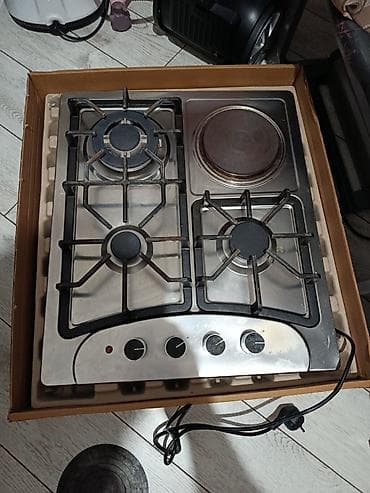 ucuz sobalar: Qarışıq sobası Quraşdırılan, 4 gözlü — 1