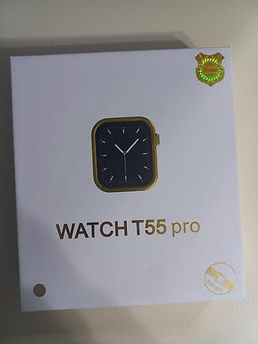 nabi watch: Apple watch T55pro Heç bir problemi yoxdu 2 kəmərli✅️ Adapdır✅️ — 3