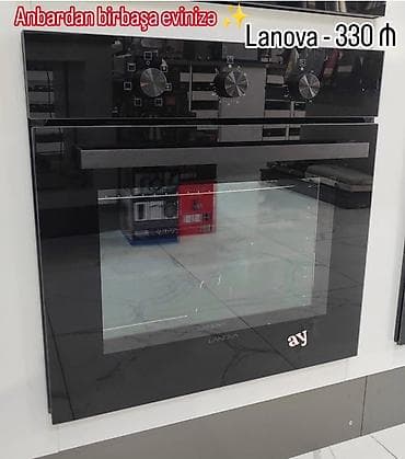 efba soba: Duxovka Lanova, Elektrik, rəng - Qara, Quraşdırılan, Yeni — 4