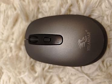 YELANDAR simsiz optik siçan - 2.4 GHz USB nano qəbuledici ilə — 1