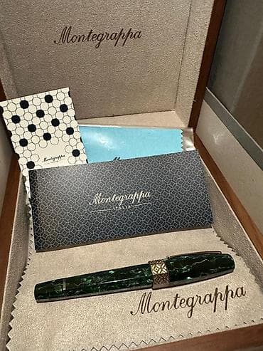 karta: Montegrappa lüks yazı aləti – hədiyyə dəstində Məhsul: - Brend — 2