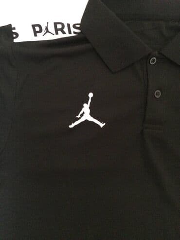 Костюмы: Мужское поло, Jordan, M, цвет - Черный — 3
