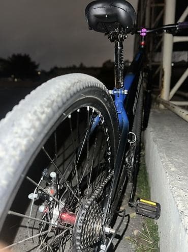 velos: MTB velosiped – FULLBIKE brendi - Çərçivə: yüngül alaşımlı, qara-mavi — 6