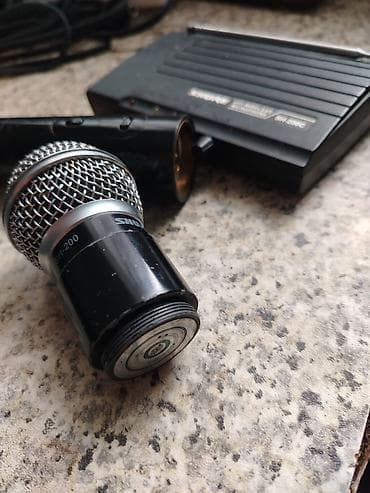 mini ses yazan: İşlənmiş Simsiz (Bluetooth) Mikrofon Shure, Ünvandan götürmə, Pulsuz çatdırılma, Ödənişli çatdırılma — 2