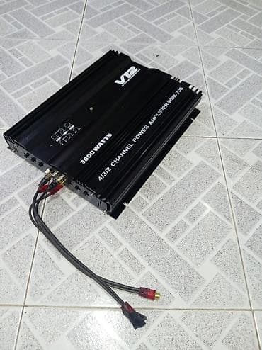 iphone 15 pro max dubayski: V12 WDK-705 avtomobil gücləndiricisi - Güc: 3800 Watts (üzərində — 3