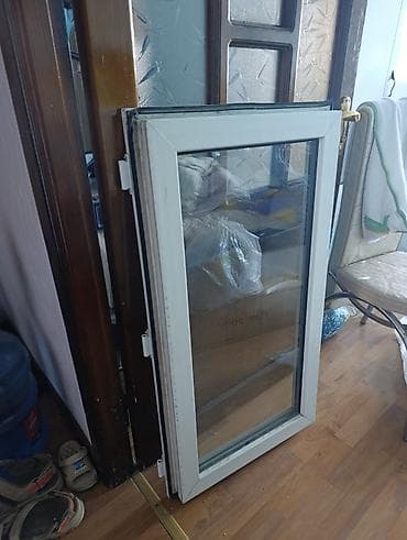 PVC pəncərə dəsti - Material: ağ rəngli PVC profil (Europen markalı — 4