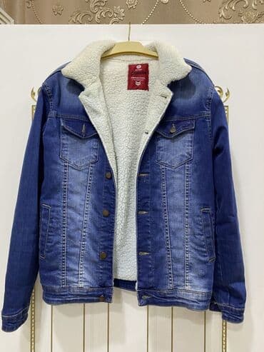 фатзорб оригинал купить: Мужская куртка, Джинсовая, Зимняя, L — 1