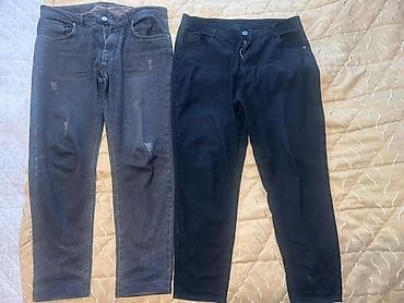 cinsler: Kişi şalvar dəsti - Növlər: 3 cüt cins şalvar + 1 cüt klassik şalvar — 2