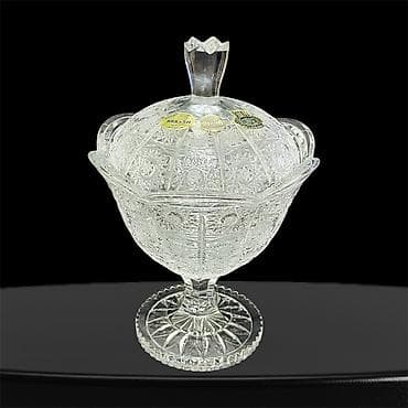 oglan usagi sekilleri: Çex xrustal konfet qabı. AAS firmasının xrustal konfet qabı. Yenidir — 1