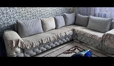 Künc divan, İşlənmiş, Açılan, Bazalı