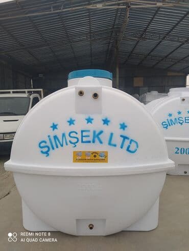 qosqu su ceni: Bak, Plastik, 1500 l l, Yeni, Ödənişli çatdırılma — 1