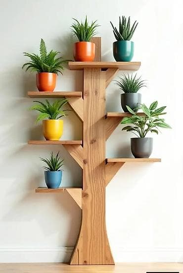 Modern və Minimalist Divar Rəfi