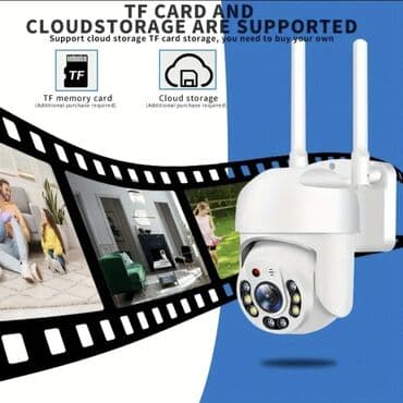 müşahide kamerası: 📷 Wi-Fi Smart Xarici Təhlükəsizlik Kamerası – Yeni ✔️ 1080P Full HD — 4