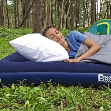 döşəklər: Bestway 67001 1 nəfərlik Ölçüləri: 188x99x25 sm Davamiyyət: 150 KG — 1