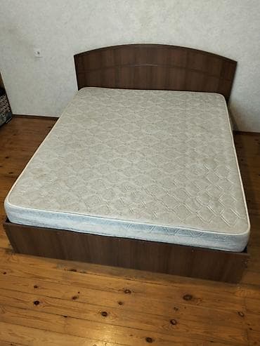 Çarpayılar: İkinəfərlik çarpayı, Bazalı, Matras ilə, Siyirməsiz — 1