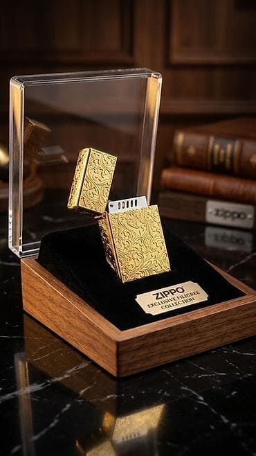 qzil sep: Zippo Exclusive Filigree Collection – kolleksiya çakmağı - Brend — 3