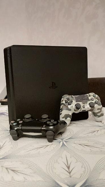 Səliqəli və zəmanətlə istifadə olunmuş PS4 Slim 1TB satılır! ⚡ Heç bir — 3