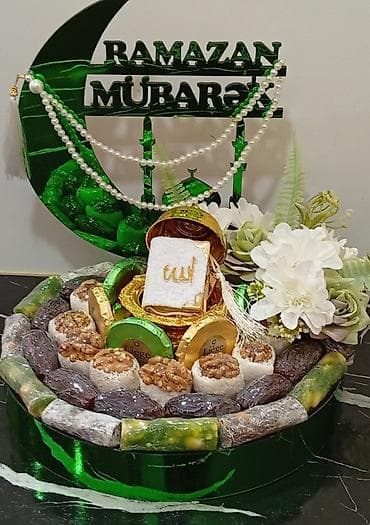 saçlar: Ramazan xonçası 50 manat. Sifariş üçün 0702887030 — 3