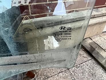 Ban, Kuzov hissələri: Hyundai yan qapı şüşəsi - Orijinal Hyundai/KAC şüşəsi - İşarələr — 1