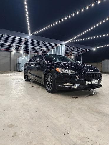 multi sukan: Ford Fusion – qara rəngli sedan, zərif və dinamik dizayn. Texniki və — 2