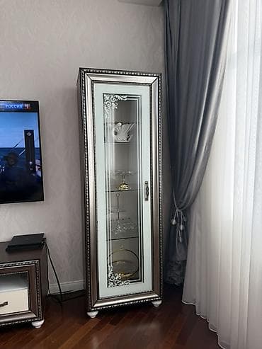 Мебель: Qonaq otağı üçün vitrin dəstı TEP-TEZEDI, HEC BIR DEFEKTI YOXDU - — 2