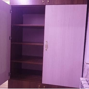 parça dolablar: Iki rəngli geyim/dolab şkafı Skaf sokilu veziyetde Xirdalan - — 2
