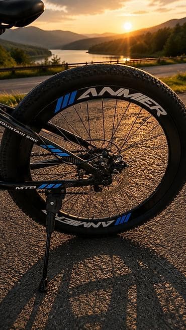 velosiped satışı: ANMERR MTB dağ velosipedi - Çərçivə: yüngül alaşımlı, idman üslubunda — 4