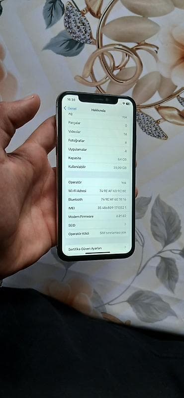 redmi 13 kontakt home: IPhone X, 64 GB, Gümüşü — 4