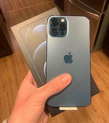IPhone 12 Pro, Pacific Blue, Simsiz şarj