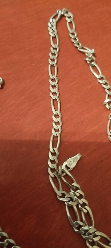 925 gümüş boyunbağı - Material: 925 ayar gümüş (zənginlik damğası