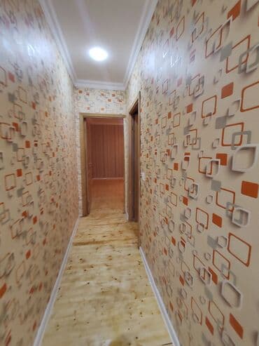 mingecevirde ev satilir: Binəqədi qəs. 2 otaqlı, 60 kv. m, Kredit yoxdur, Yeni təmirli — 2