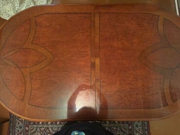 стол для переговоров овальный: Гостиный стол, Раскладной, Дерево, Овальный стол — 3