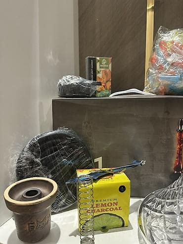 etir parfum: Nargilə dəsti – SLEEK model Xüsusiyyətlər: - Zərif oyma naxışlı — 3