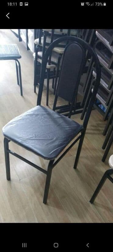 deri parça: Istediyiniz wekilde parcadan ve kojadan stol ve stullarin birbawa — 15