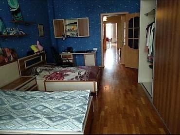 ev menzil: Yeni tikili binada yerləşən, ümumi sahəsi 197 m² olan geniş və rahat 4 — 6
