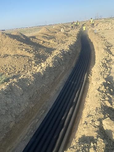elektrik tələb olunur: Yüksək gərginlikli Yeraltı kabel xətlərinin çəkilişi xidməti Təsvir — 4